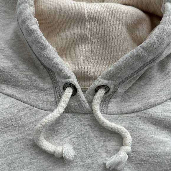 GILLEY HICKS | Vintage Hoodie | Light Grey |    Size L - Picture 4 of 10